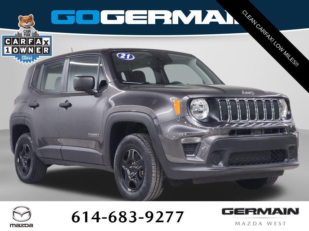 used 2021 Jeep Renegade car, priced at $18,762