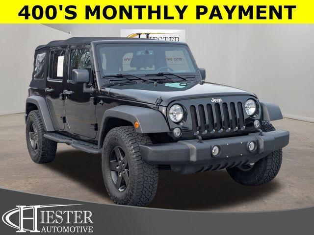 used 2018 Jeep Wrangler JK Unlimited car, priced at $19,920