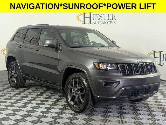 used 2021 Jeep Grand Cherokee car, priced at $27,999