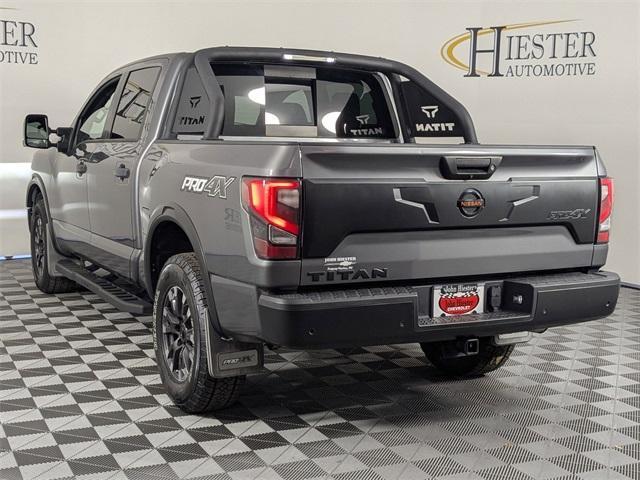 used 2021 Nissan Titan car, priced at $38,422