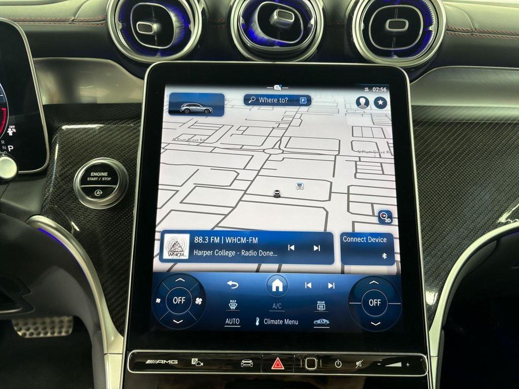 used 2024 Mercedes-Benz AMG GLC 43 car, priced at $56,999