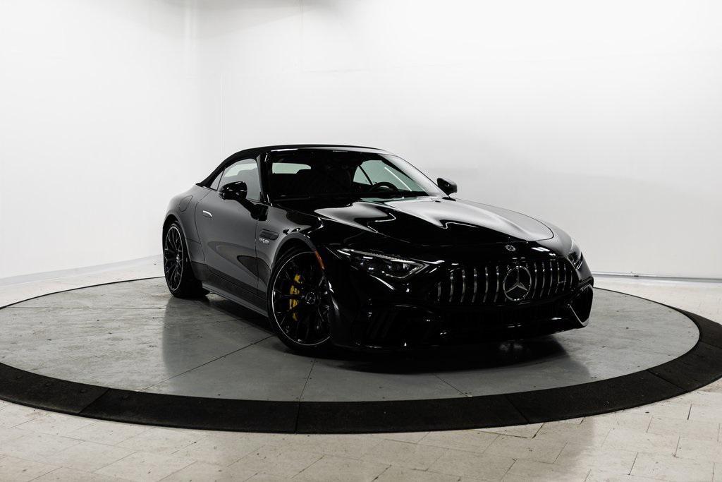 used 2022 Mercedes-Benz AMG SL 55 car, priced at $80,999