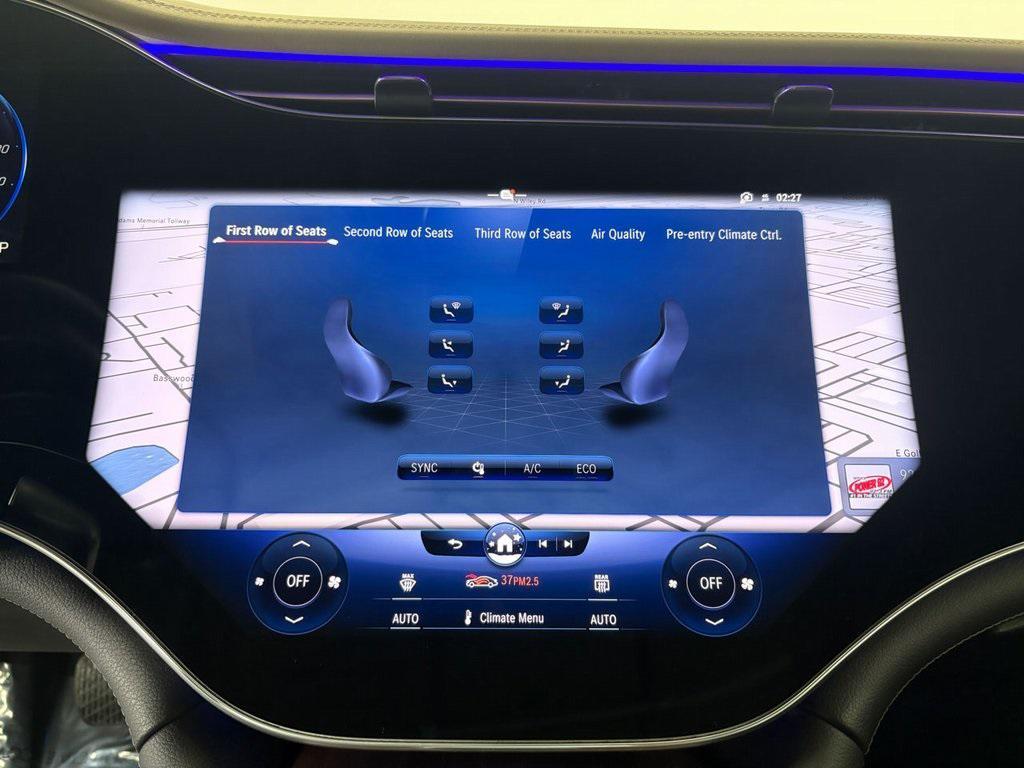 used 2023 Mercedes-Benz EQS 580 car, priced at $77,999