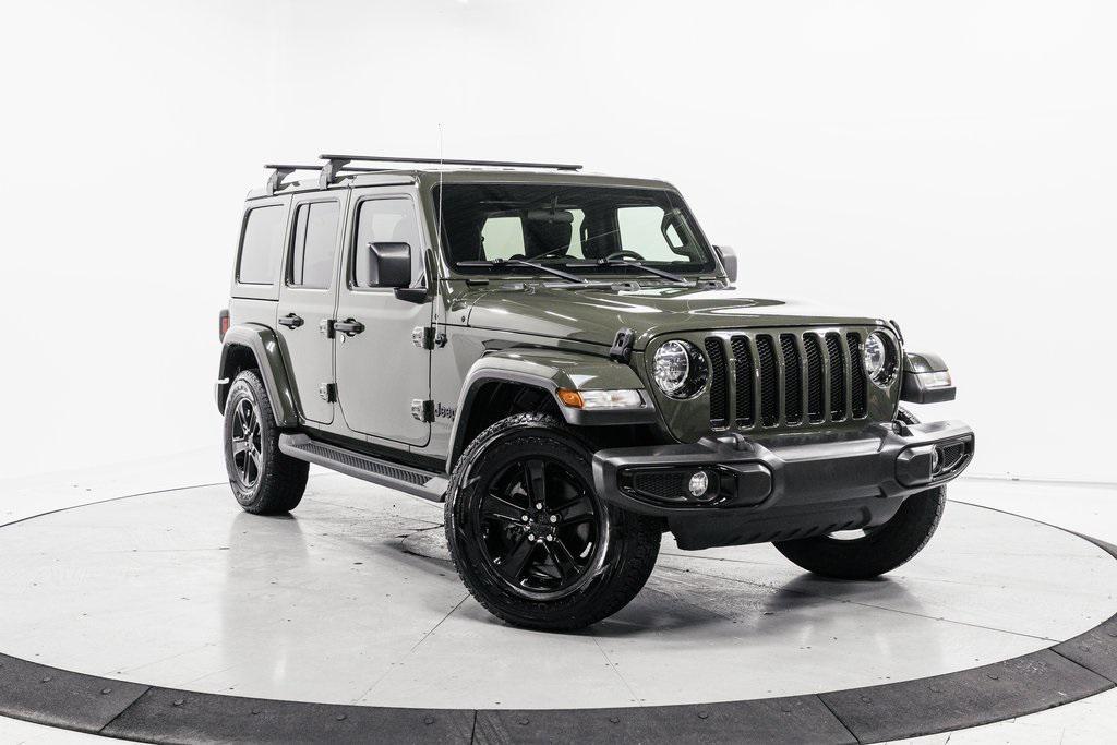 used 2021 Jeep Wrangler Unlimited car, priced at $27,999
