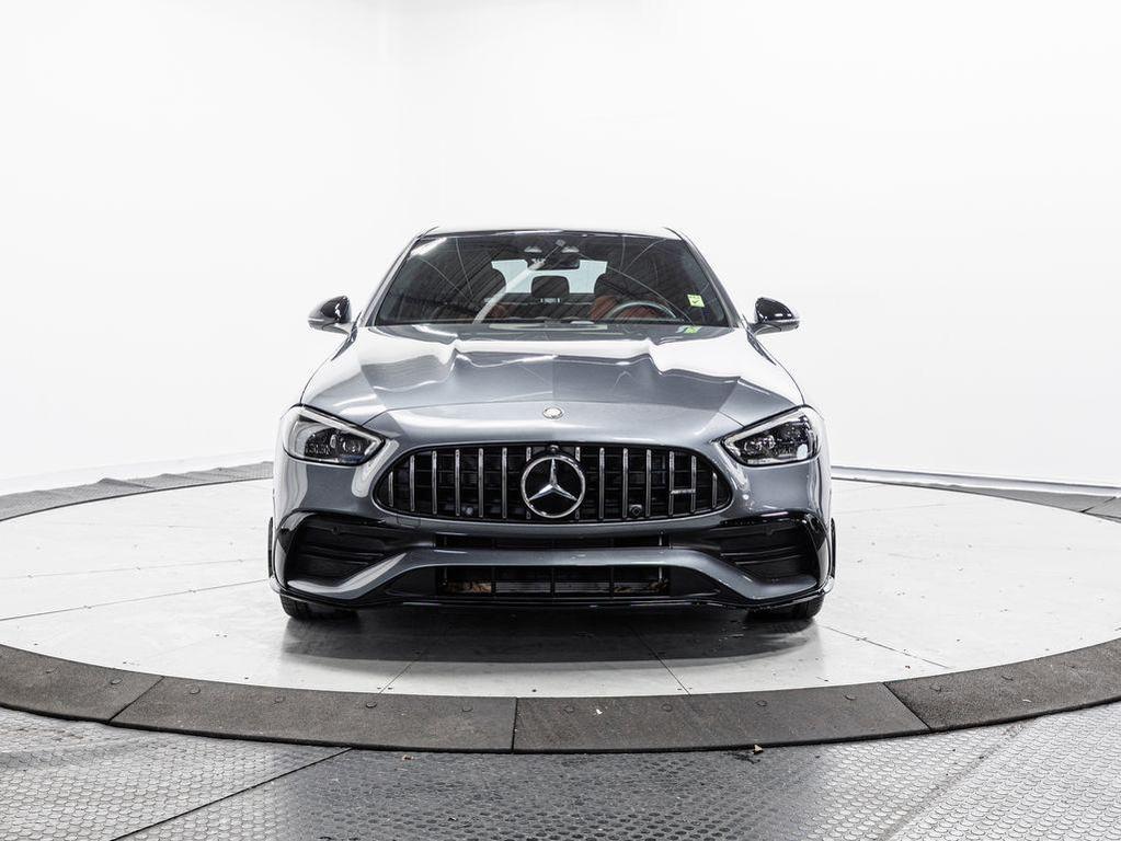 used 2024 Mercedes-Benz AMG C 43 car, priced at $52,999
