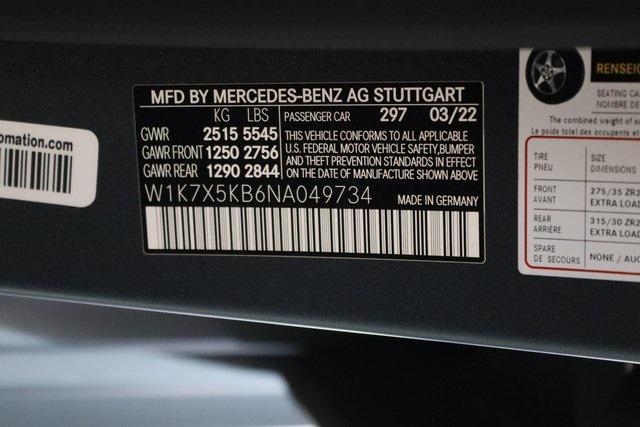2022 MANUFAKTUR Selenite Gray Magno Mercedes-Benz AMG GT 43