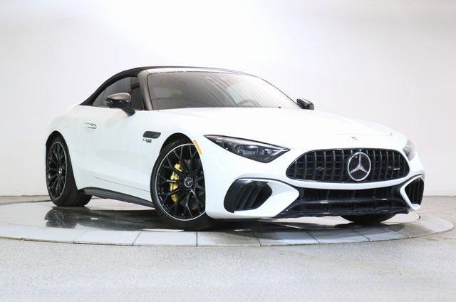 used 2022 Mercedes-Benz AMG SL 55 car, priced at $81,999