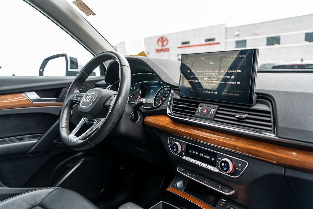 used 2023 Audi Q5 car, priced at $27,990