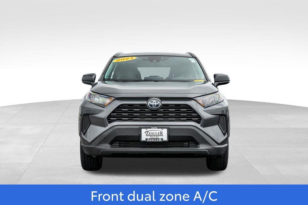 used 2021 Toyota RAV4 Hybrid car, priced at $26,357
