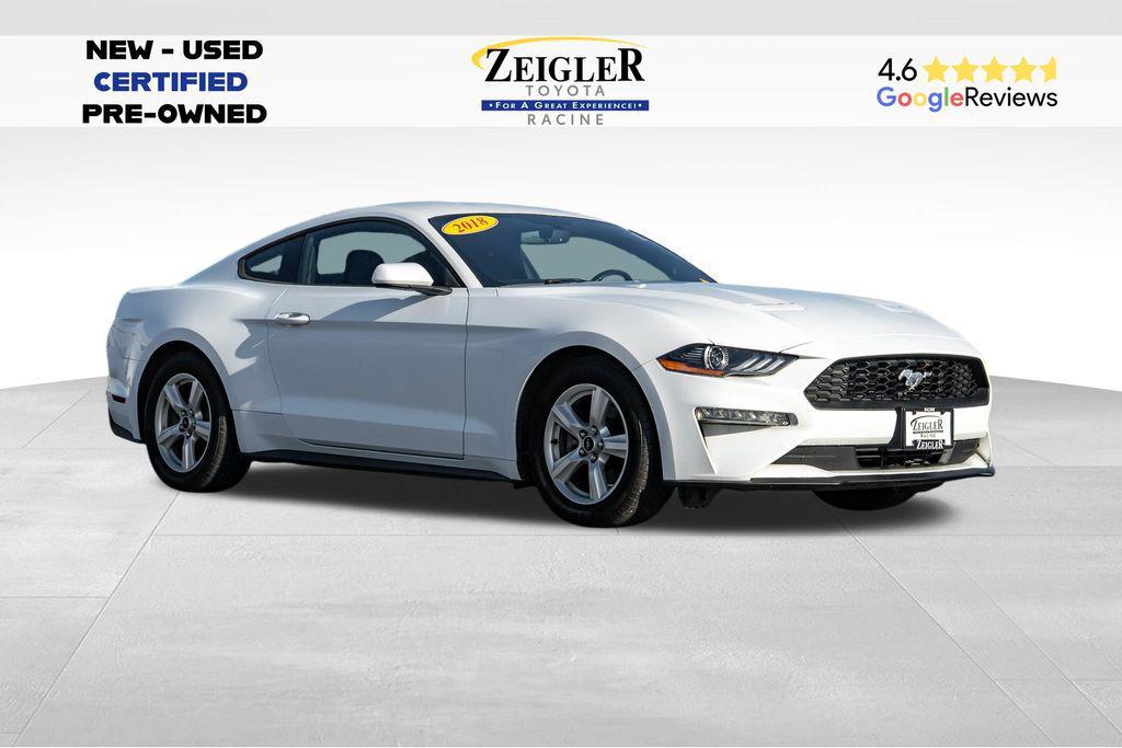 used 2018 Ford Mustang car, priced at $20,027
