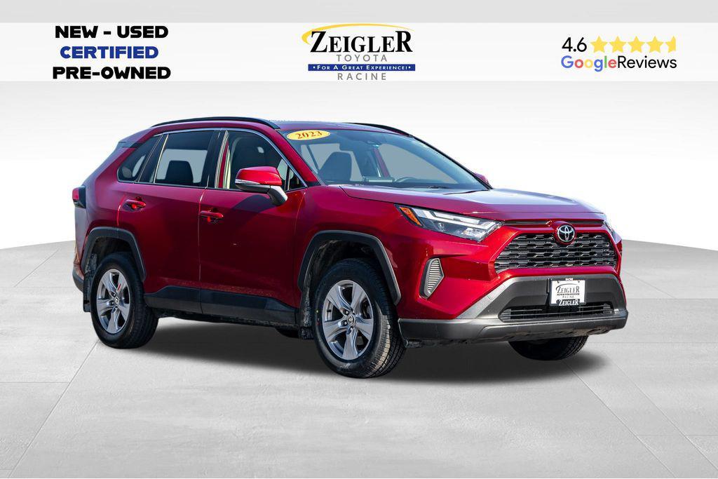 used 2023 Toyota RAV4 car, priced at $30,879