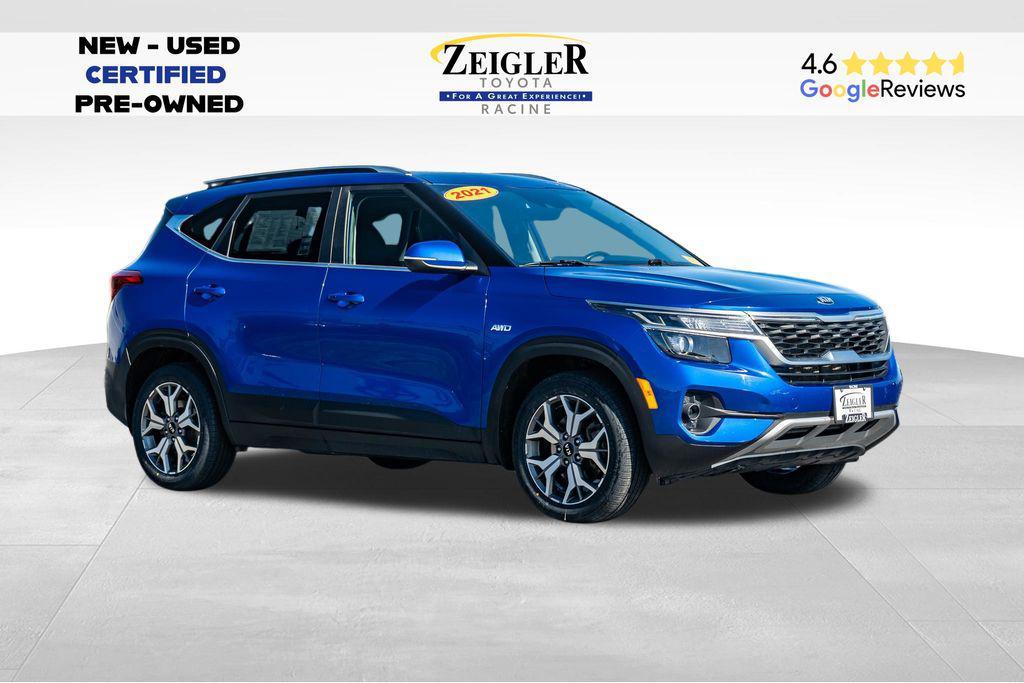 used 2021 Kia Seltos car, priced at $18,427