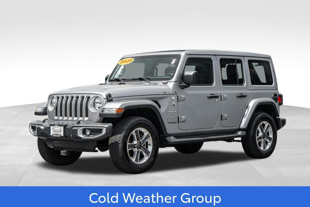 used 2020 Jeep Wrangler Unlimited car, priced at $27,157