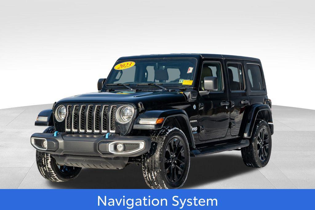 used 2023 Jeep Wrangler 4xe car, priced at $26,579