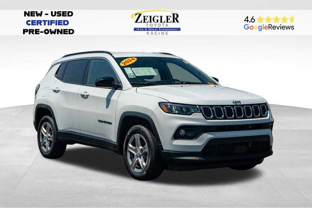 used 2024 Jeep Compass car, priced at $19,990