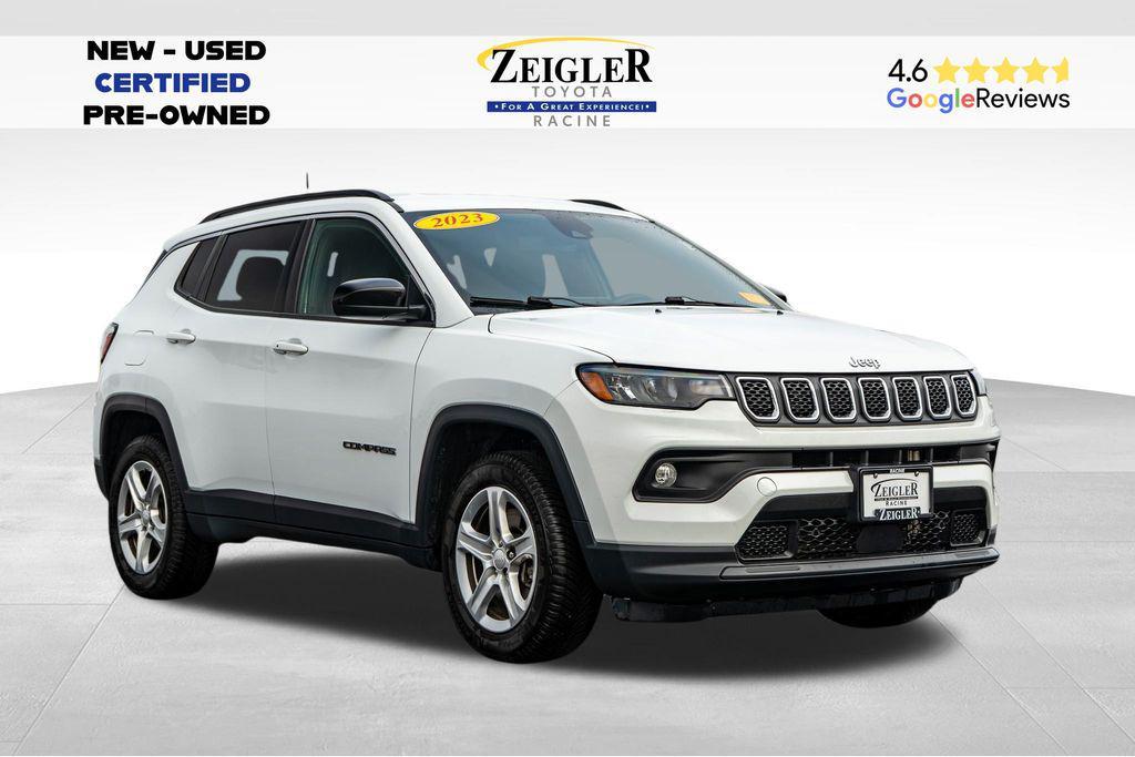 used 2023 Jeep Compass car, priced at $15,990