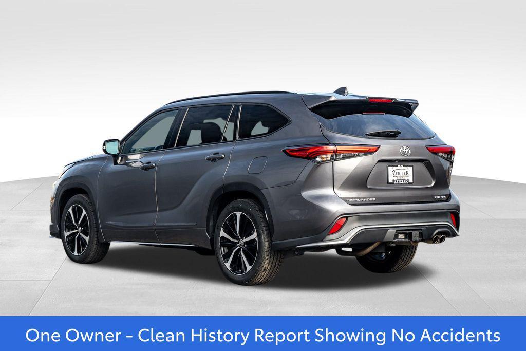 used 2021 Toyota Highlander car, priced at $34,990
