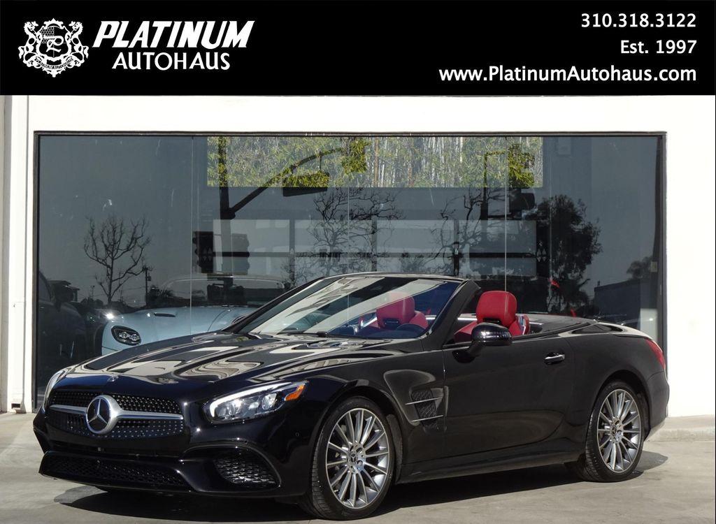 used 2019 Mercedes-Benz SL 550 car, priced at $68,888