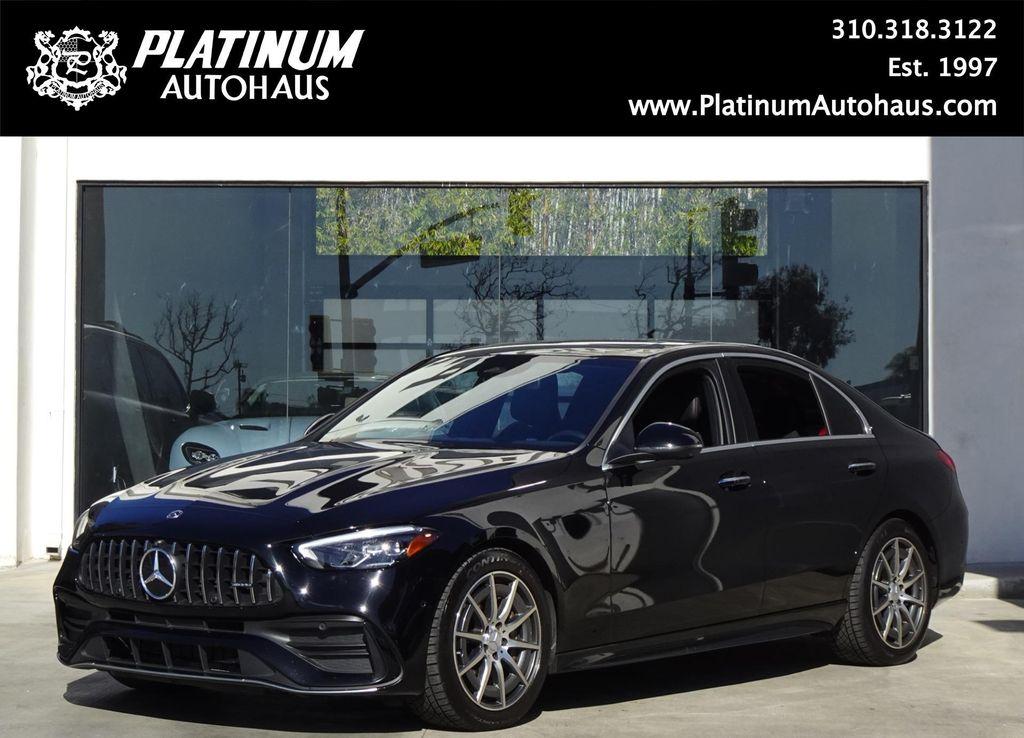 used 2023 Mercedes-Benz AMG C 43 car, priced at $37,888