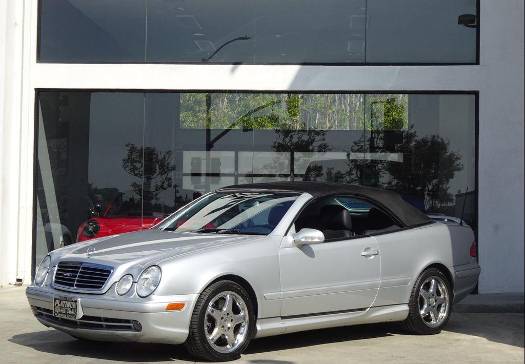 used 2002 Mercedes-Benz CLK-Class car, priced at $19,888