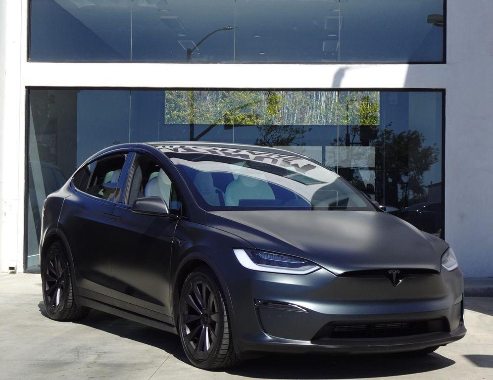used 2022 Tesla Model X car, priced at $66,888
