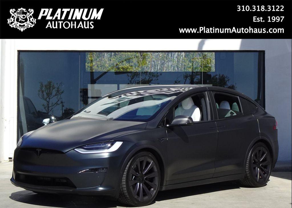 used 2022 Tesla Model X car, priced at $66,888