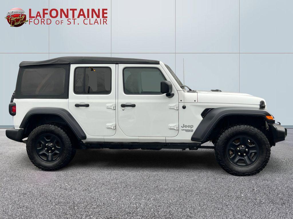 used 2020 Jeep Wrangler Unlimited car, priced at $19,647