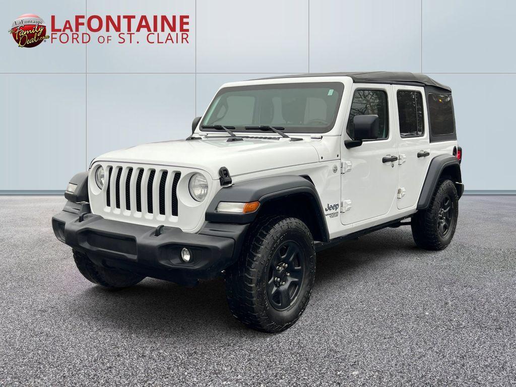 used 2020 Jeep Wrangler Unlimited car, priced at $19,647