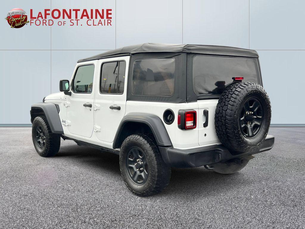 used 2020 Jeep Wrangler Unlimited car, priced at $19,647