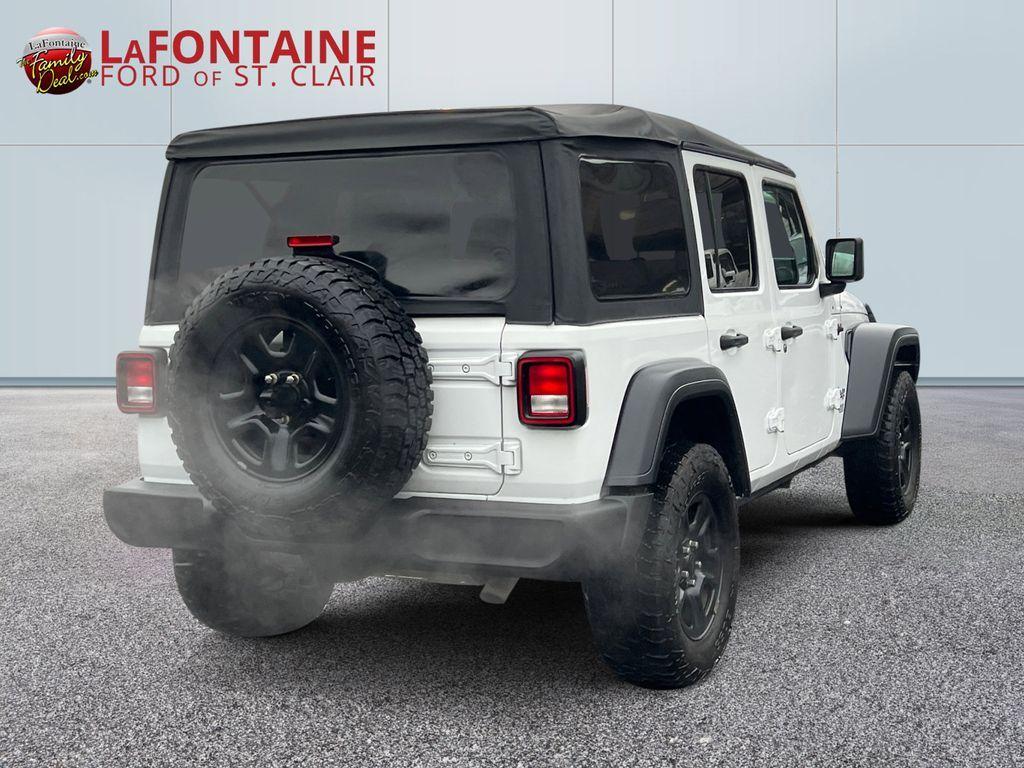 used 2020 Jeep Wrangler Unlimited car, priced at $19,647