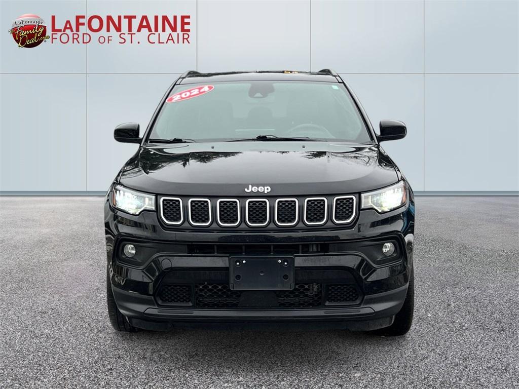 used 2024 Jeep Compass car, priced at $21,000