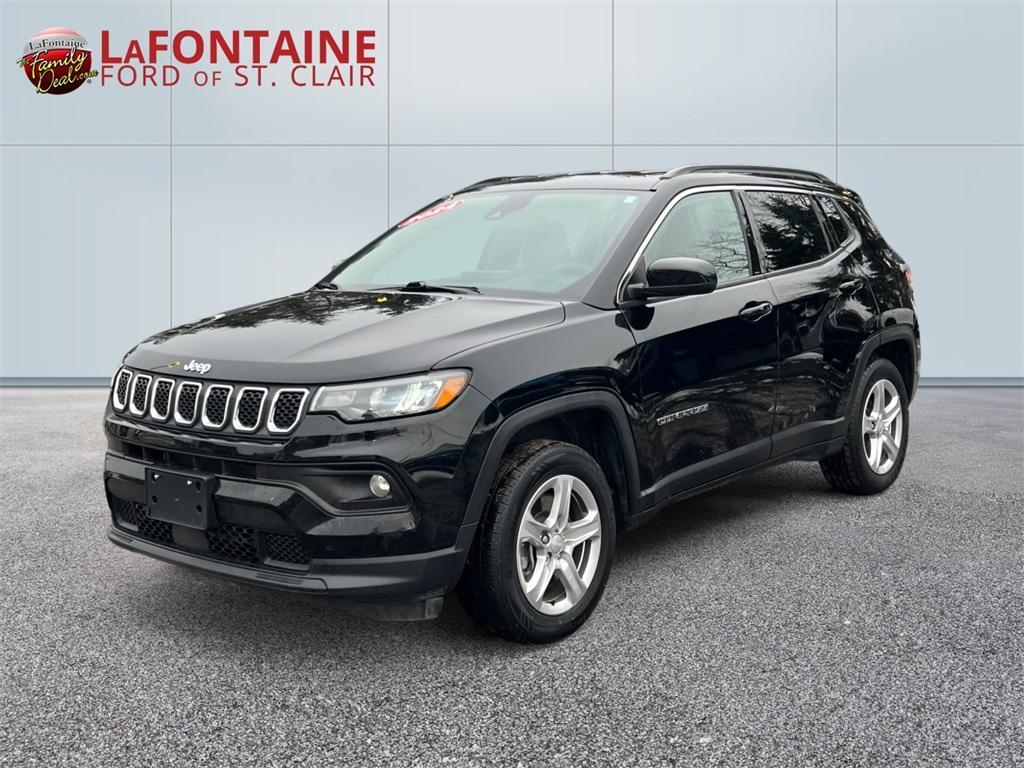 used 2024 Jeep Compass car, priced at $21,000