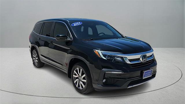 used 2021 Honda Pilot car, priced at $23,994