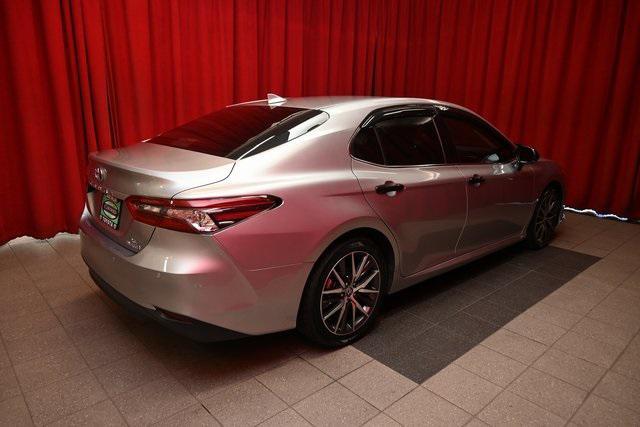 used 2023 Toyota Camry Hybrid car, priced at $27,853