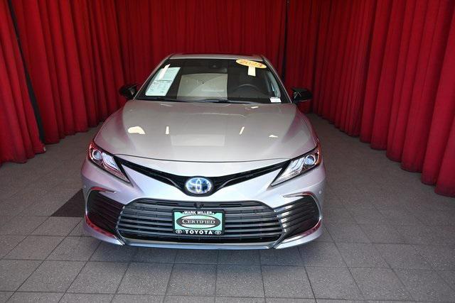 used 2023 Toyota Camry Hybrid car, priced at $27,853