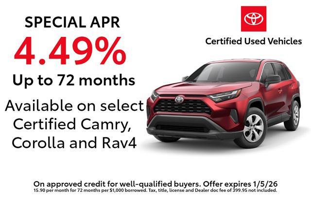 used 2024 Toyota Camry car, priced at $26,373