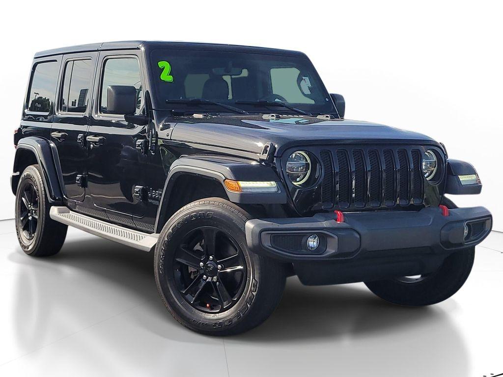 used 2020 Jeep Wrangler Unlimited car, priced at $30,295
