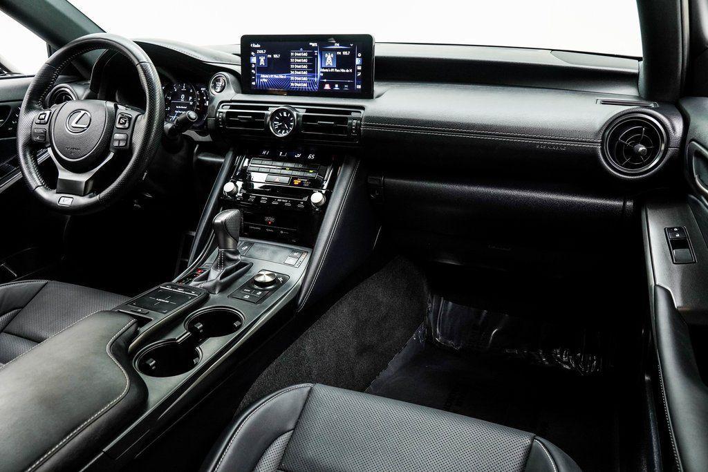 used 2023 Lexus IS 350 car, priced at $43,000