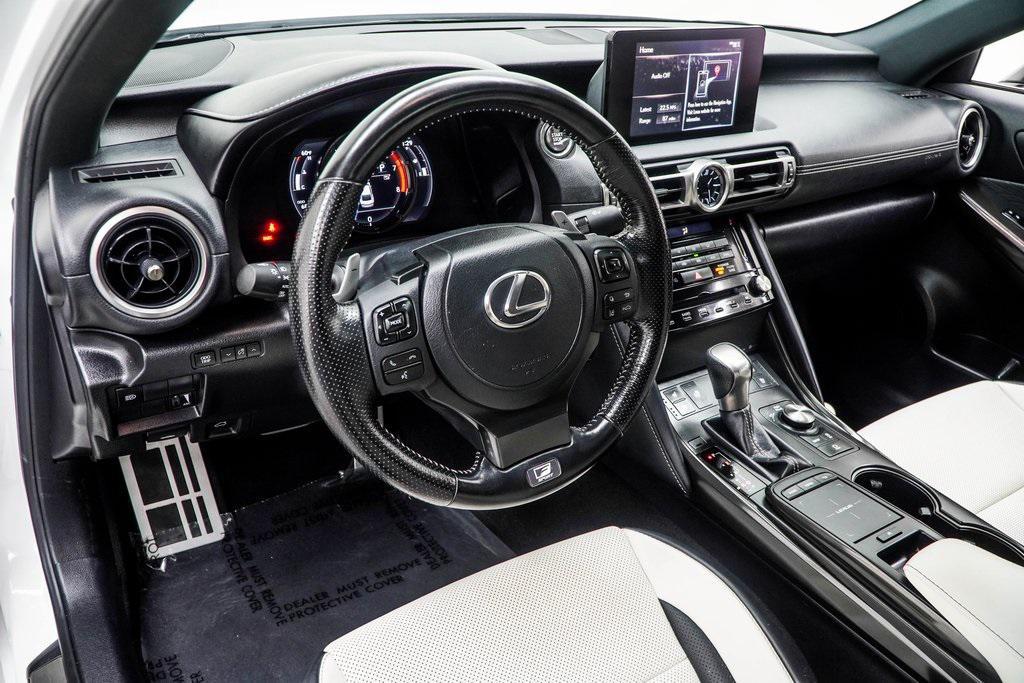 used 2021 Lexus IS 350 car, priced at $33,399