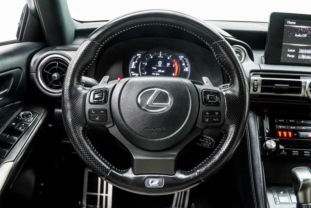 used 2021 Lexus IS 350 car, priced at $33,399