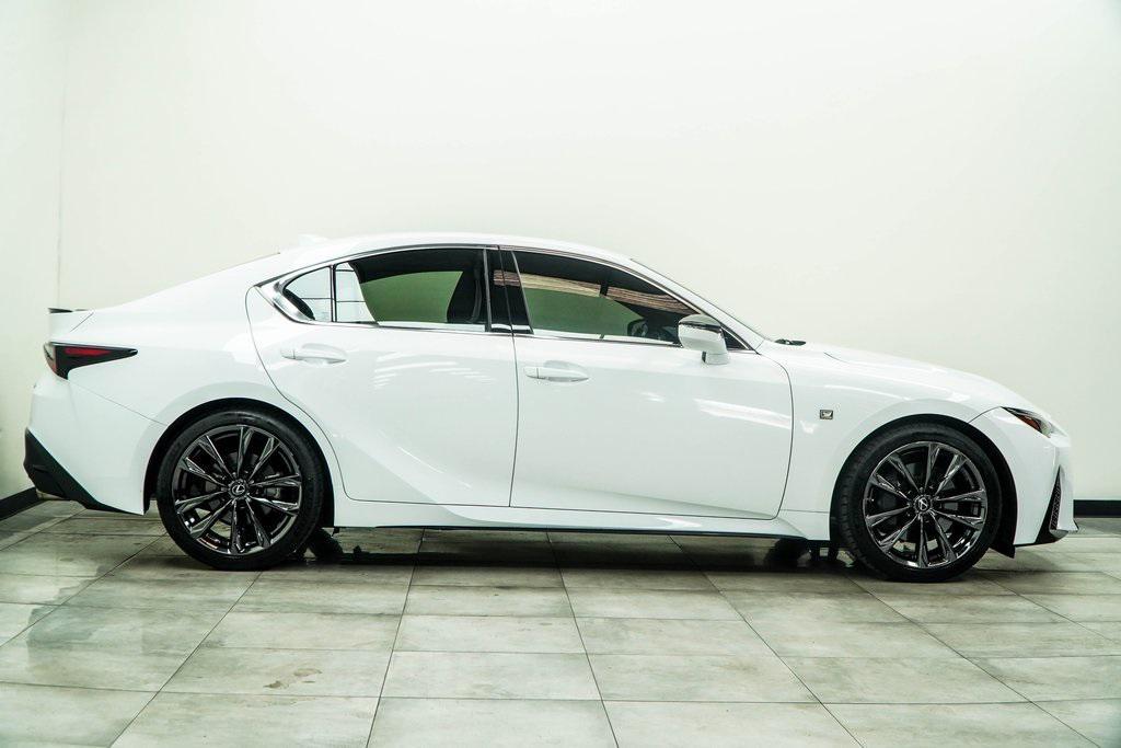 used 2021 Lexus IS 350 car, priced at $33,399