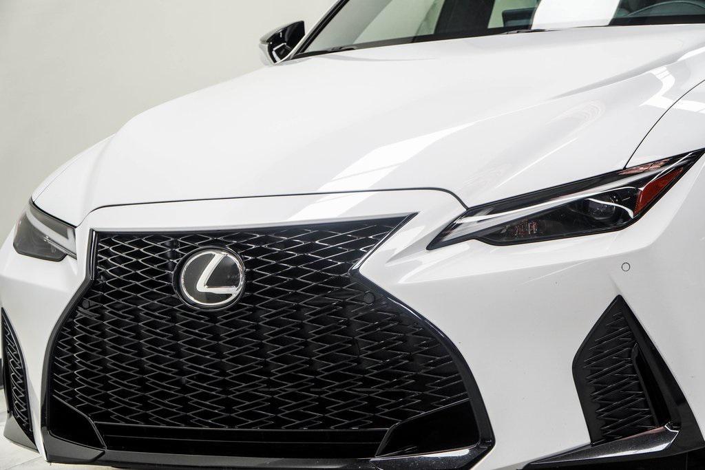 used 2021 Lexus IS 350 car, priced at $33,399