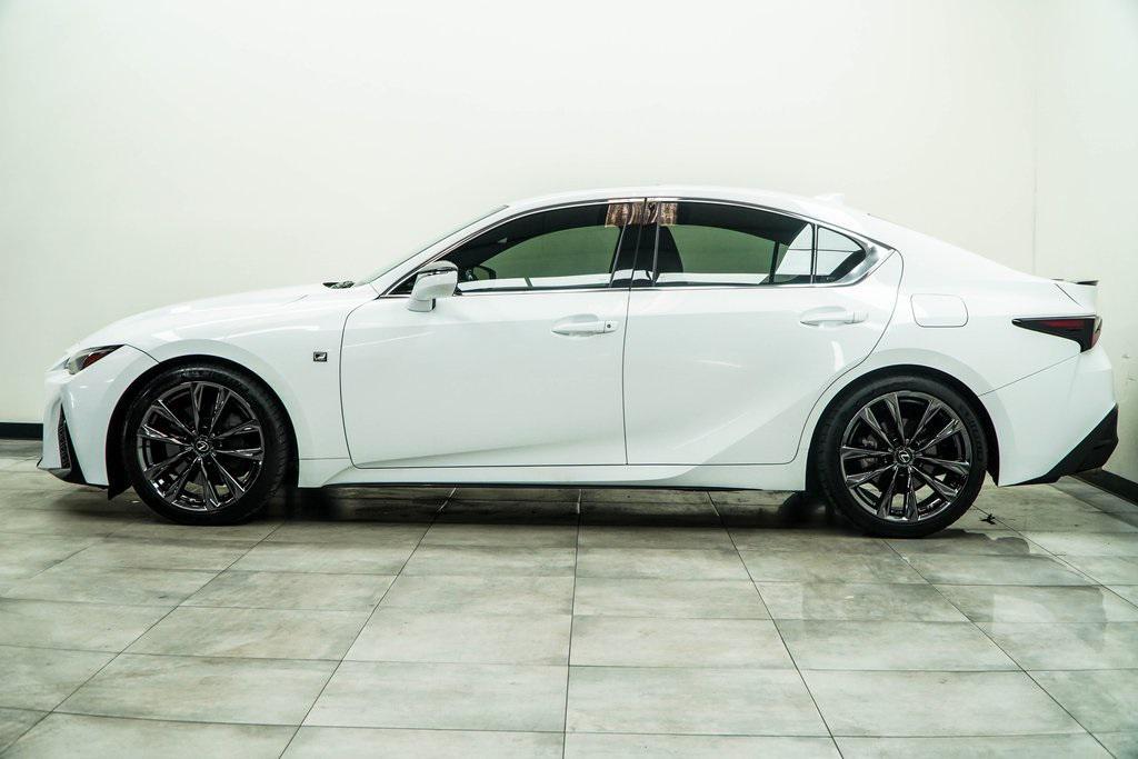 used 2021 Lexus IS 350 car, priced at $33,399