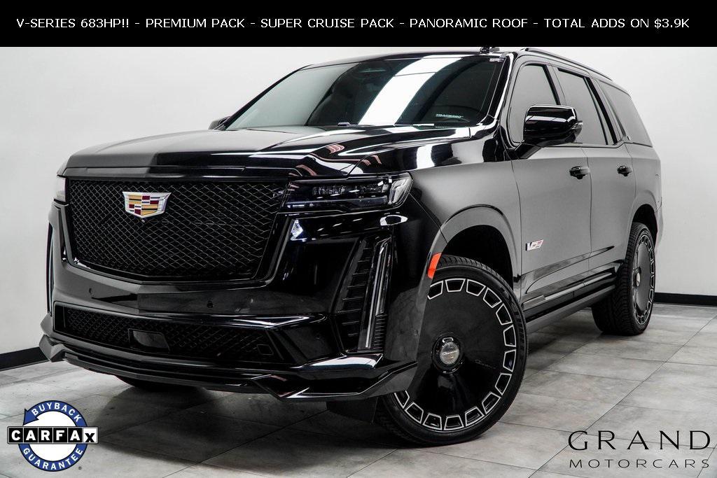 used 2023 Cadillac Escalade car, priced at $109,900