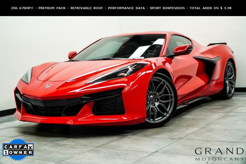 used 2025 Chevrolet Corvette car, priced at $104,990