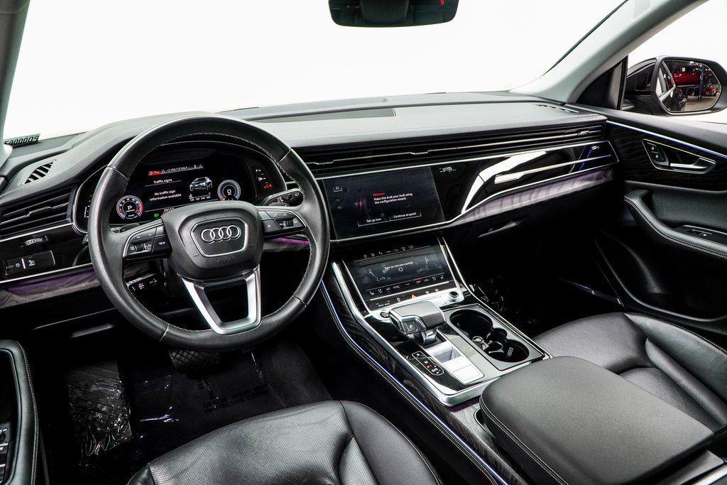 used 2023 Audi Q8 car, priced at $44,500