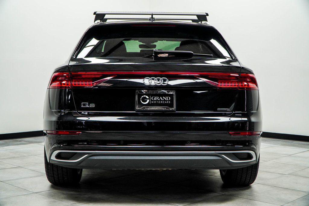 used 2023 Audi Q8 car, priced at $44,500
