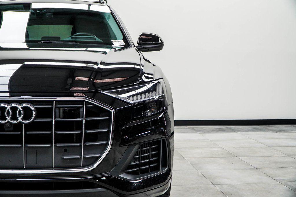 used 2023 Audi Q8 car, priced at $44,500