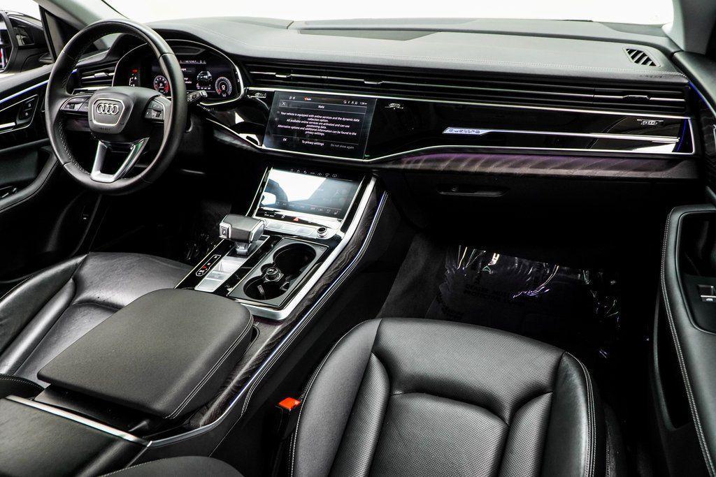 used 2023 Audi Q8 car, priced at $44,500