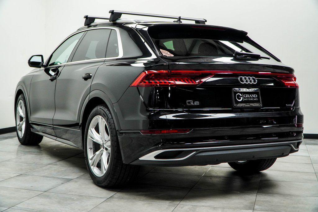 used 2023 Audi Q8 car, priced at $44,500